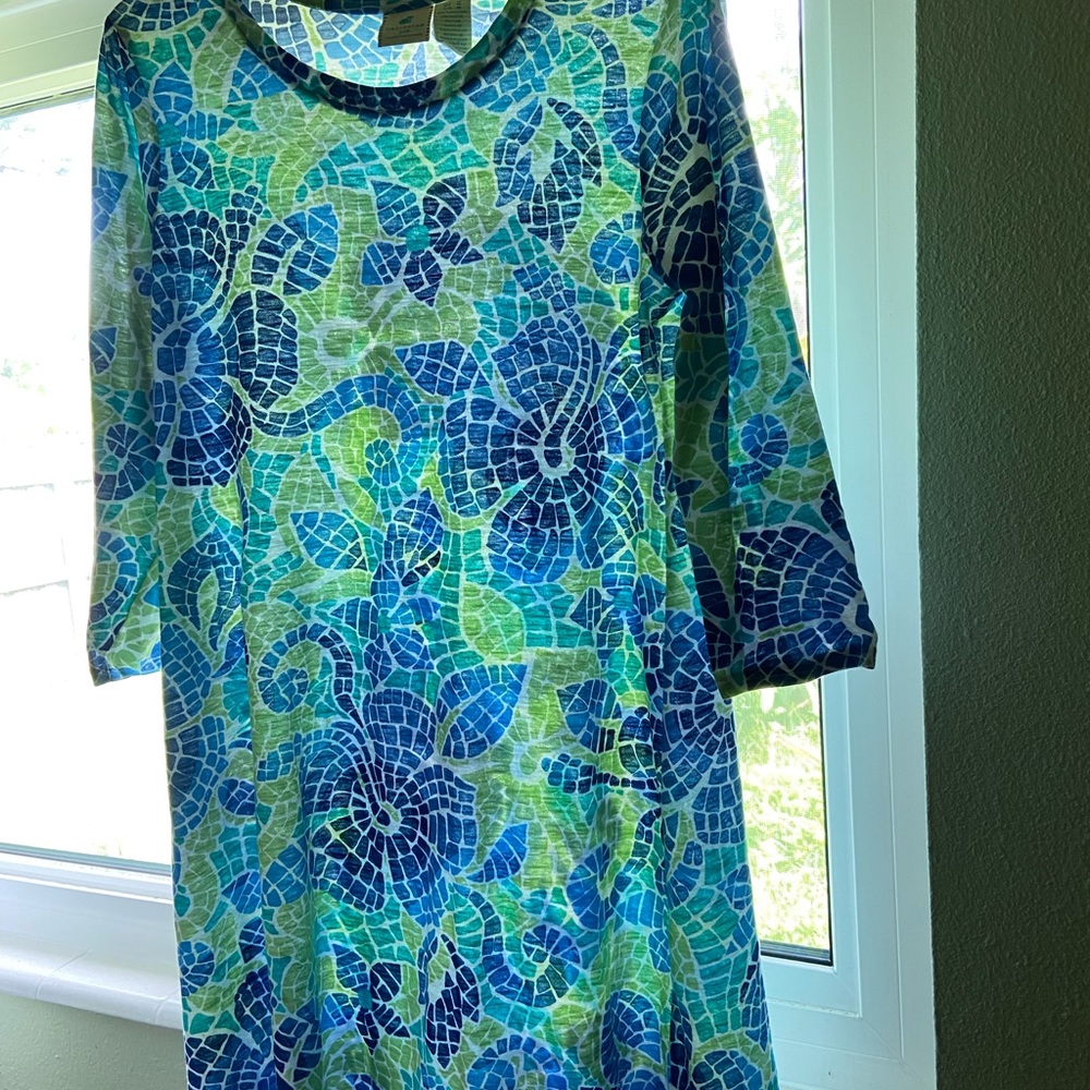 Paisley retro dress medium 38” mosaic